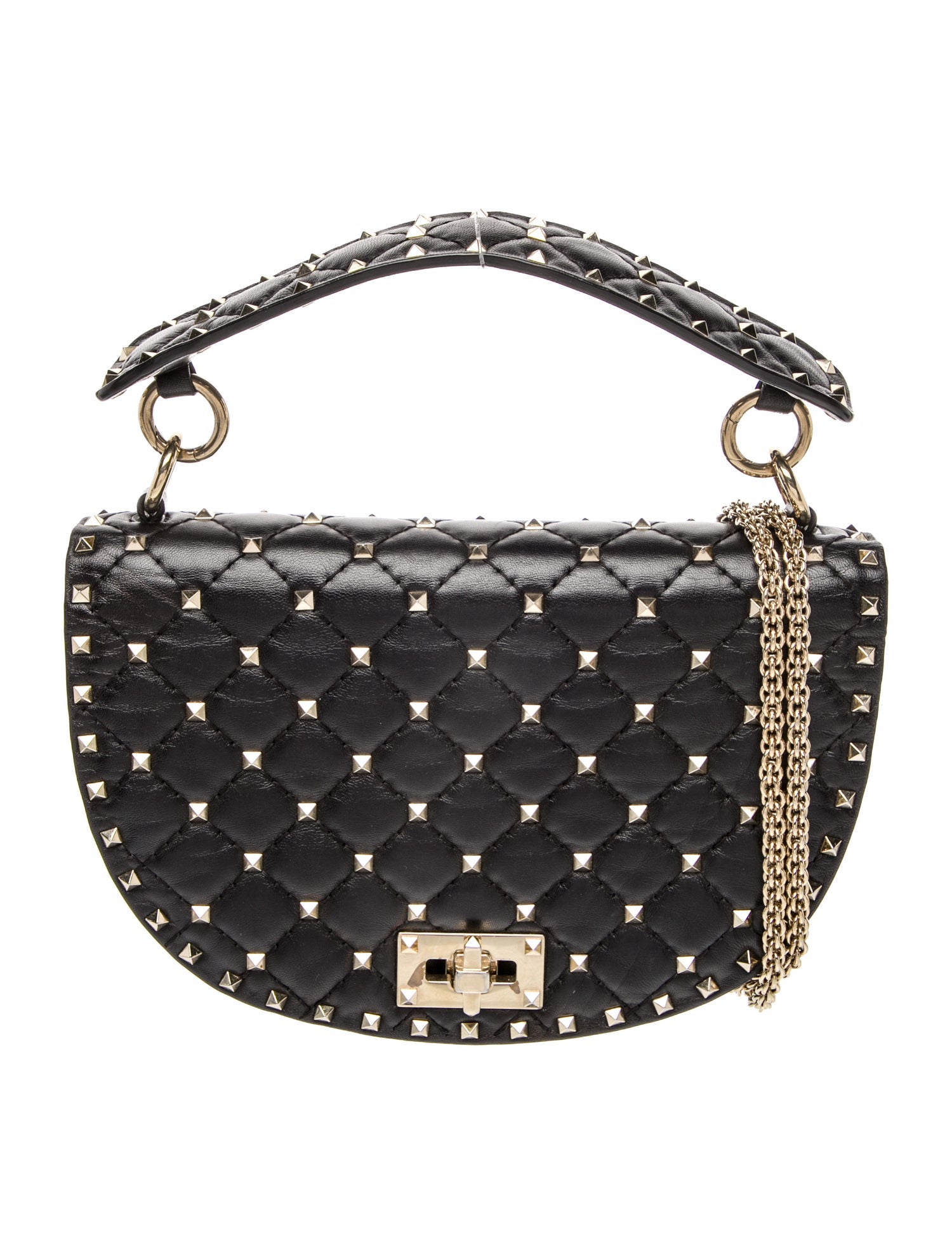 Valentino Quilted Saddle