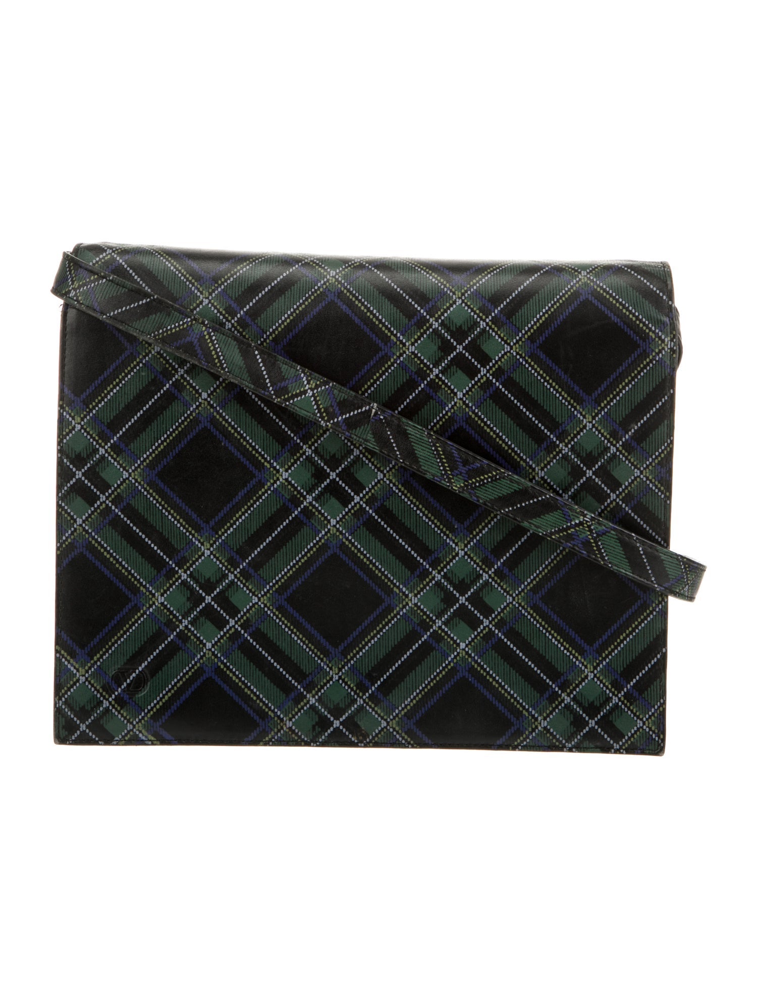 Valentino Leather Minaudière Vintage