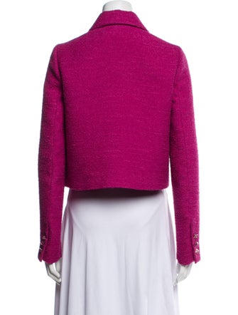 Valentino Virgin Wool Tweed Pattern Evening Jacket