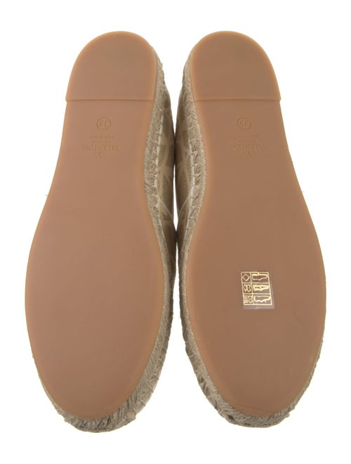 Valentino Jute Printed Espadrilles