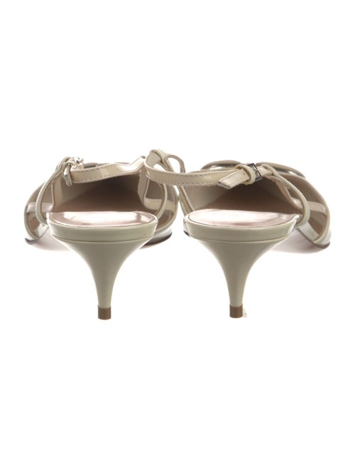 Valentino Leather Slingback Pumps