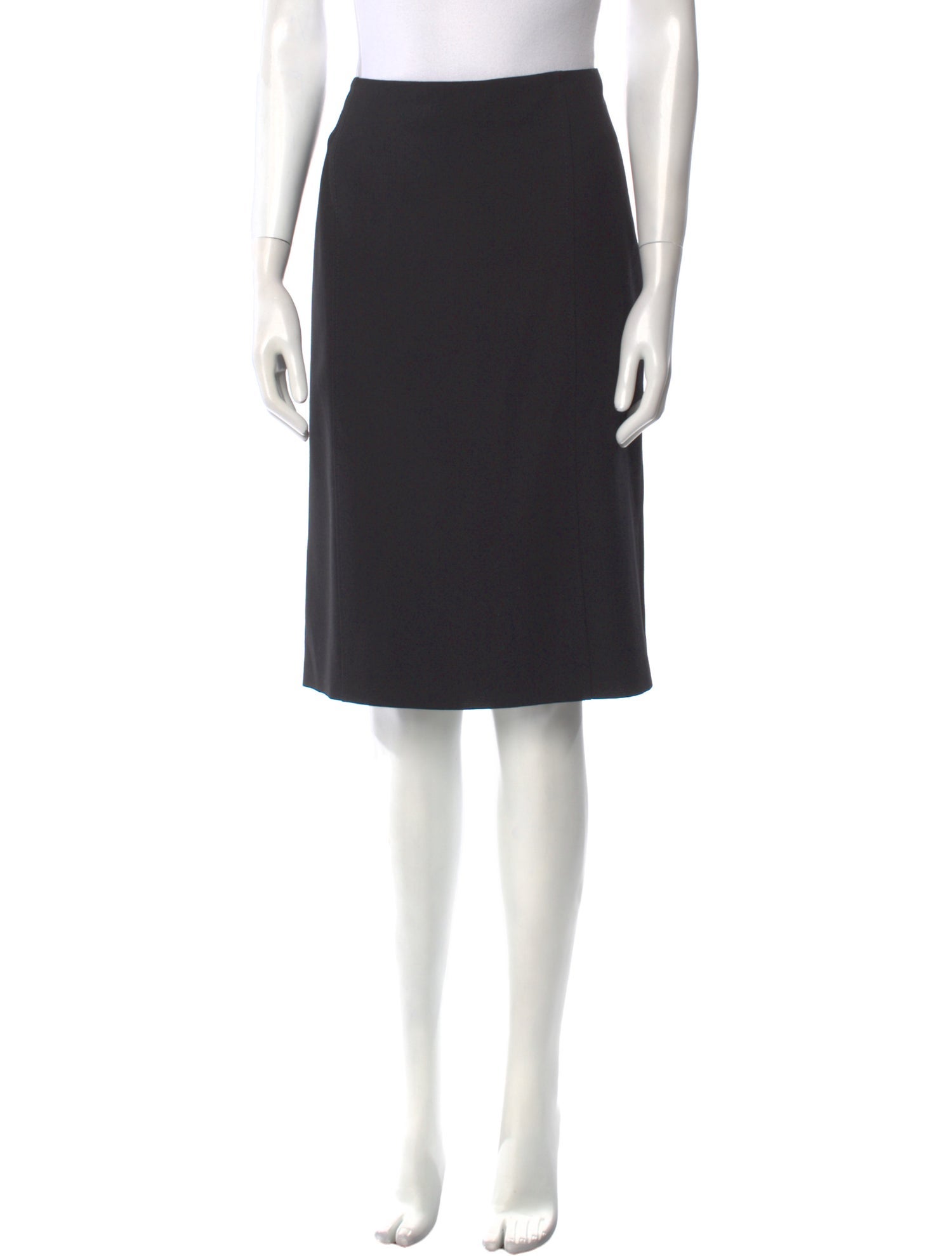 Valentino Virgin Wool Knee-Length Skirt