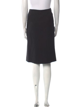 Valentino Virgin Wool Knee-Length Skirt