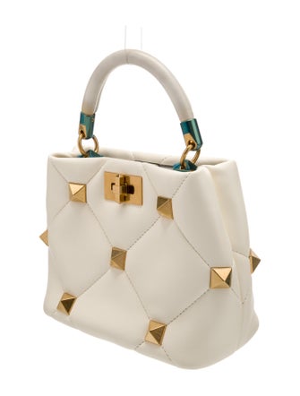 Valentino Rockstud Top Handle Bag