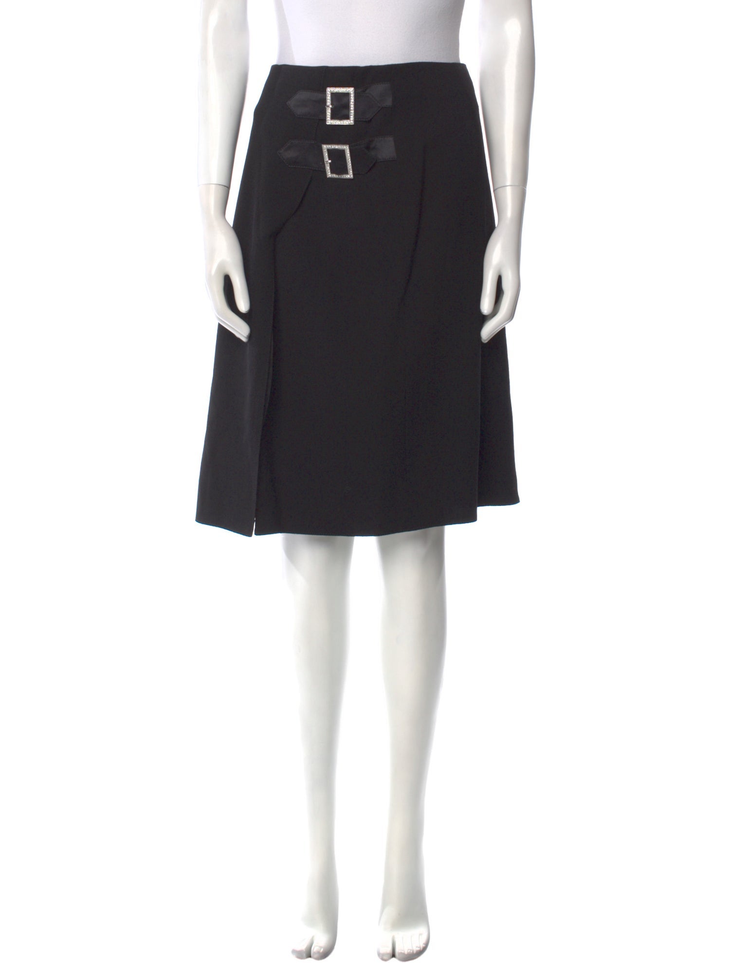 Valentino Virgin Wool Knee-Length Skirt