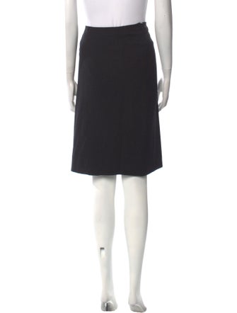 Valentino Virgin Wool Knee-Length Skirt