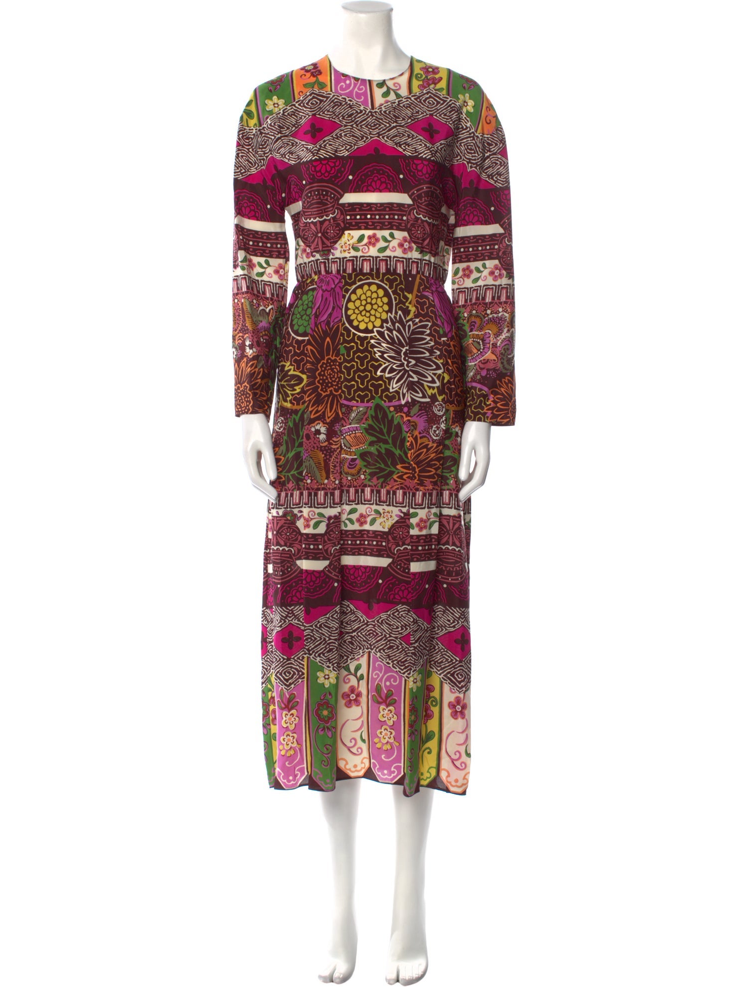 Valentino Silk Long Dress