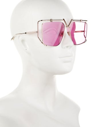 Valentino V-Light Oversize Sunglasses