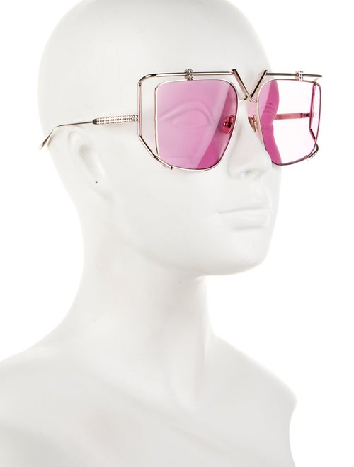 Valentino V-Light Oversize Sunglasses