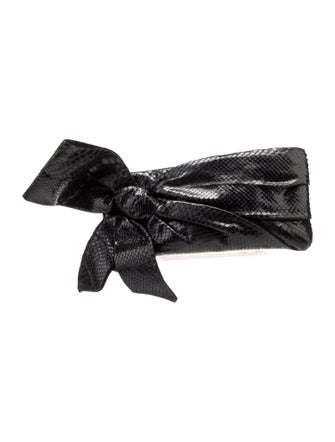 Valentino Snakeskin Belt Bag