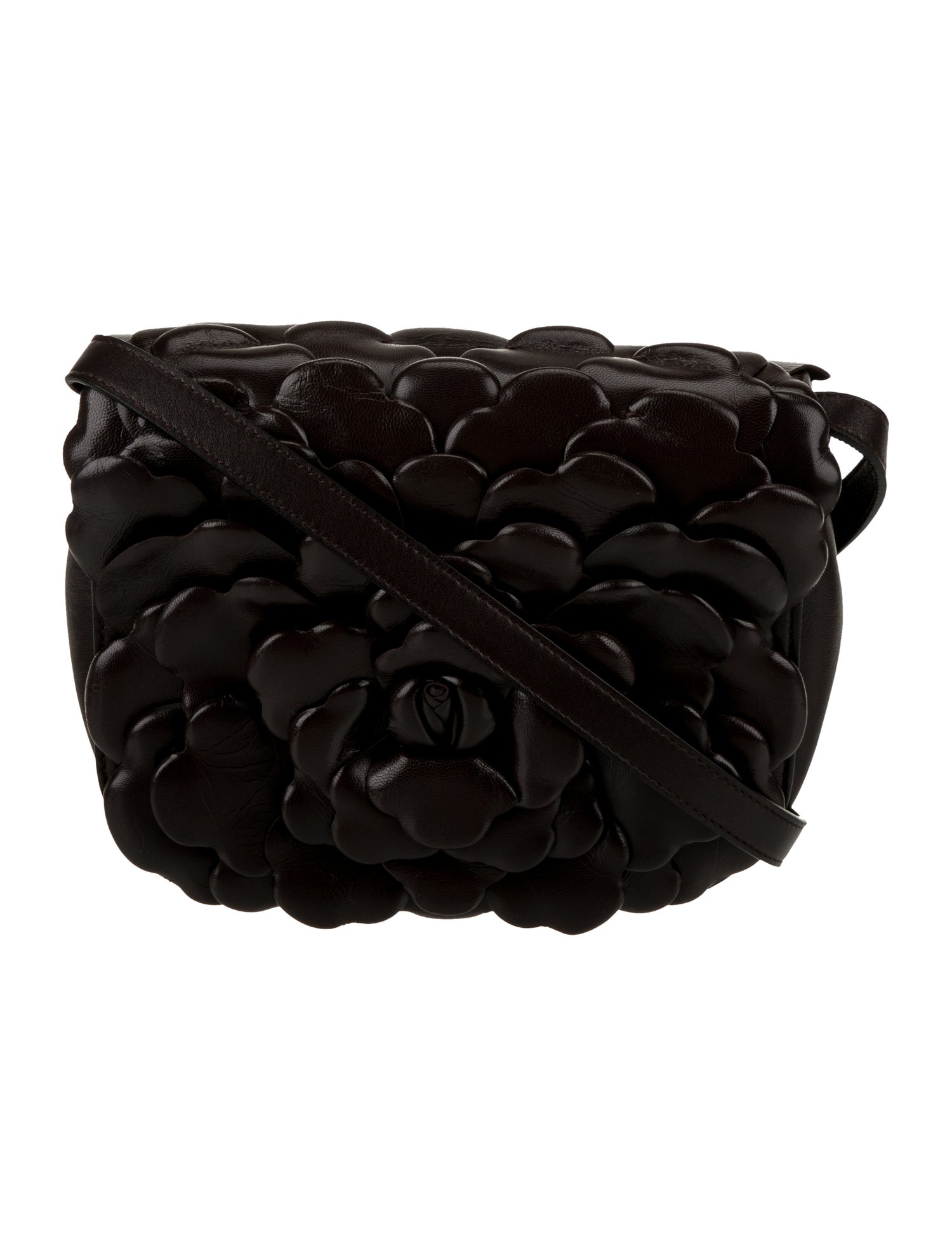 Valentino Leather Messenger Bag