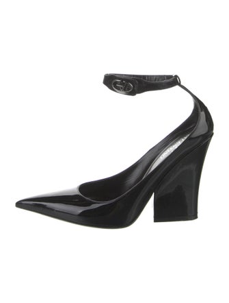 Valentino Rockstud Accents Patent Leather Pumps