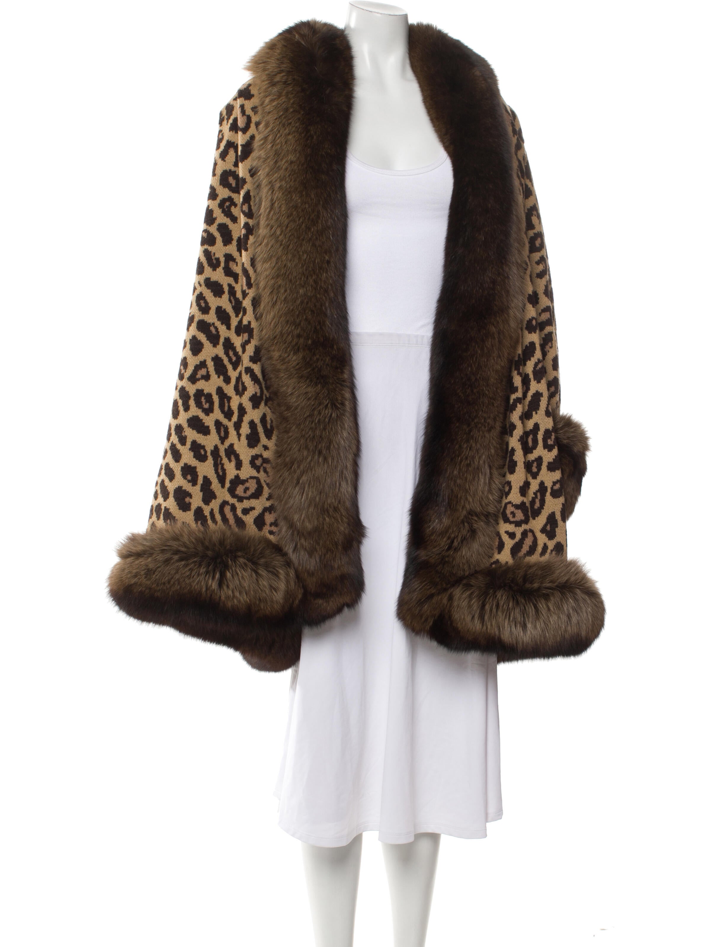 Valentino Vintage 1987 Fur Coat