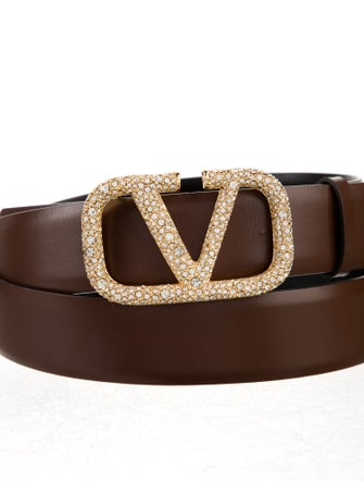 Valentino Skinny Leather Belt Kit