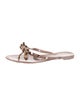 Valentino Rockstud Accents Rubber Slides