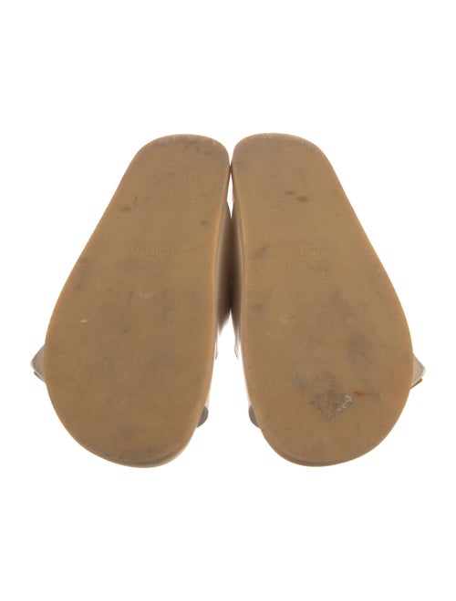 Valentino Rockstud Accents Leather Slides
