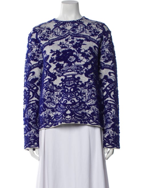 Valentino Wool Printed Sweater