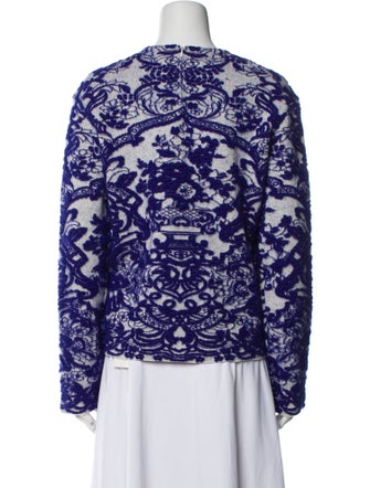 Valentino Wool Printed Sweater