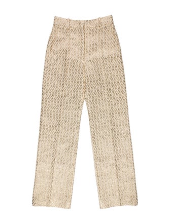 Valentino Printed Straight Leg Pants
