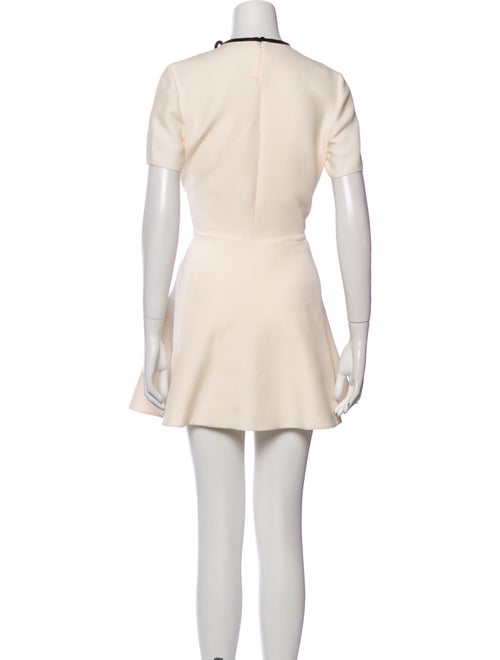 Valentino Virgin Wool Mini Dress