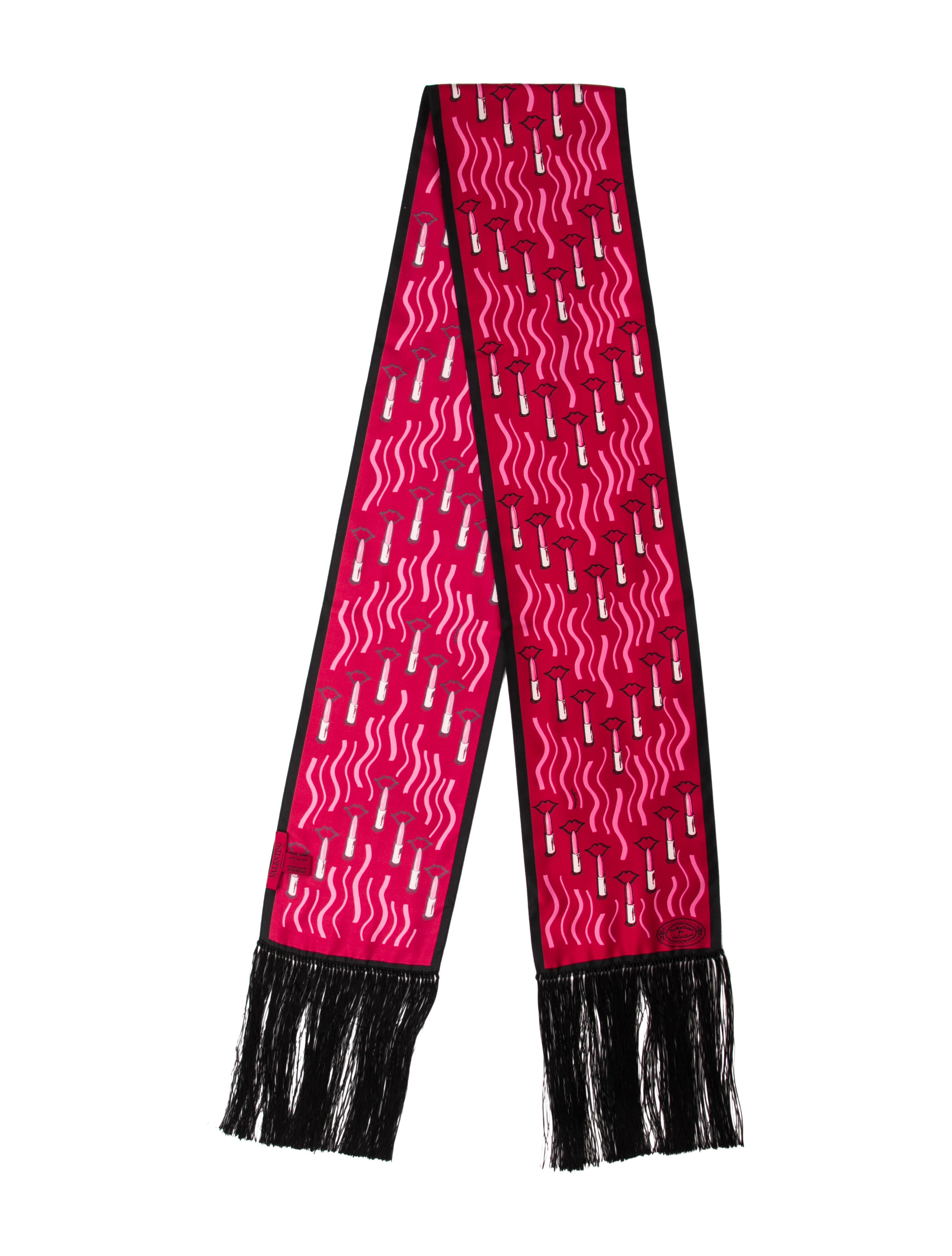 Valentino Silk Printed Scarf