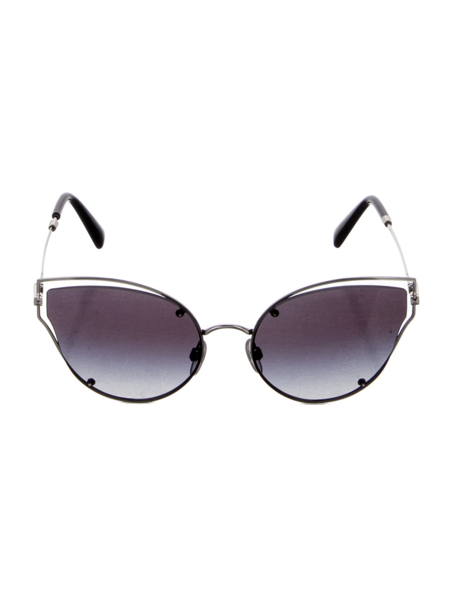 Valentino Rockstud Accents Cat-Eye Sunglasses