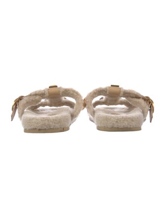 Valentino Rockmance Accents Leather Slides