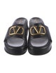 Valentino Leather Slides