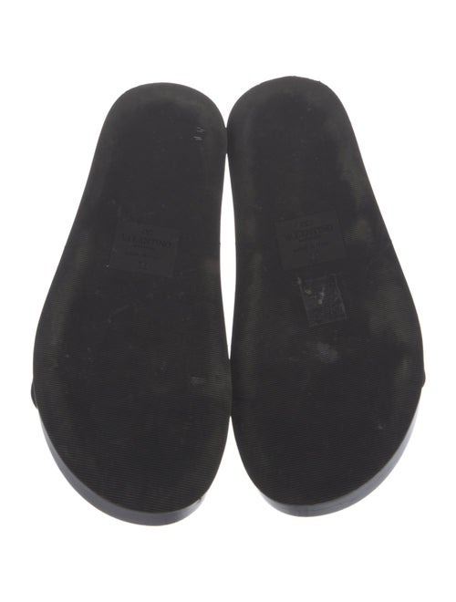 Valentino Leather Slides