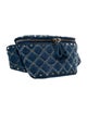 Valentino Denim Rockstud Waist Bag