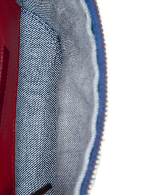 Valentino Denim Rockstud Waist Bag