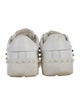 Valentino Rockstud Accents Leather Sneakers