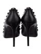 Valentino Rockstud Accents Leather Pumps