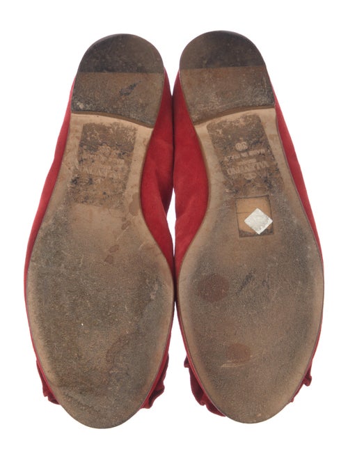 Valentino Suede Ballet Flats