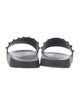 Valentino Rockstud Accents Rubber Slides