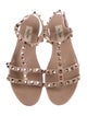 Valentino Rockstud Accents PVC Gladiator Sandals