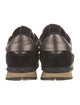 Valentino Rockstud Accents Leather Sneakers