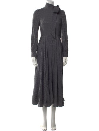 Valentino Silk Long Dress