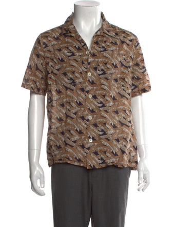 Valentino Printed Short Sleeve Shirt