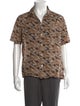 Valentino Printed Short Sleeve Shirt