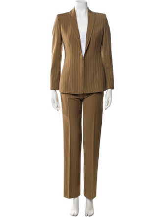 Valentino Virgin Wool Printed Pantsuit