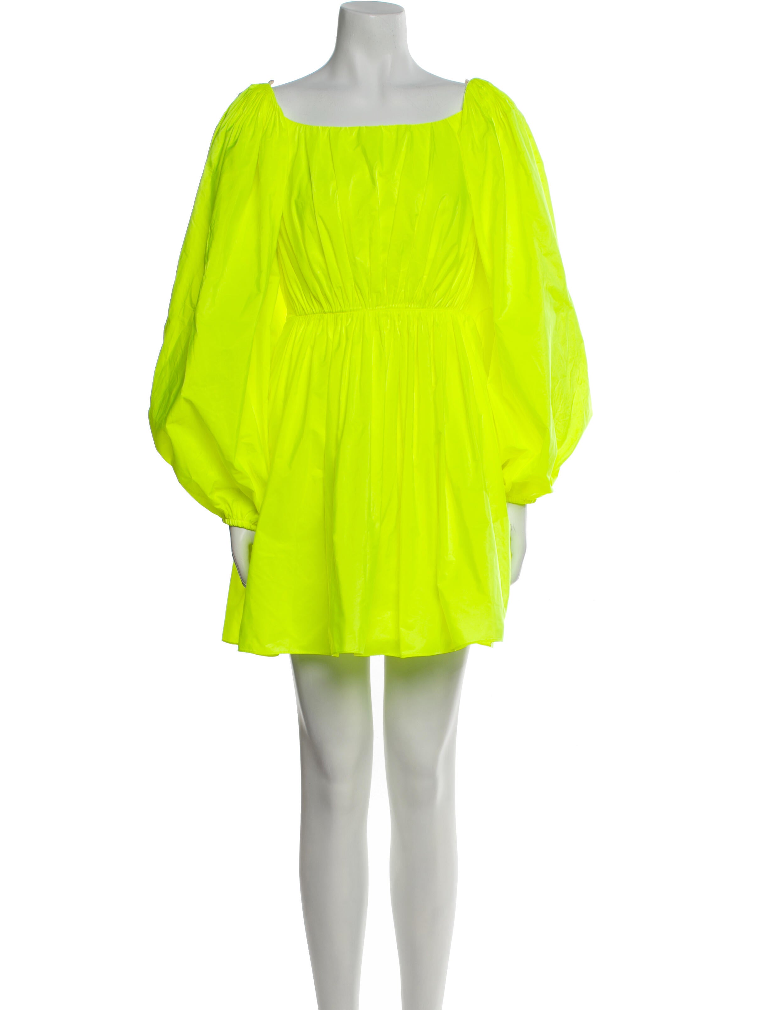 Valentino Bateau Neckline Mini Dress