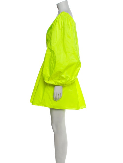 Valentino Bateau Neckline Mini Dress