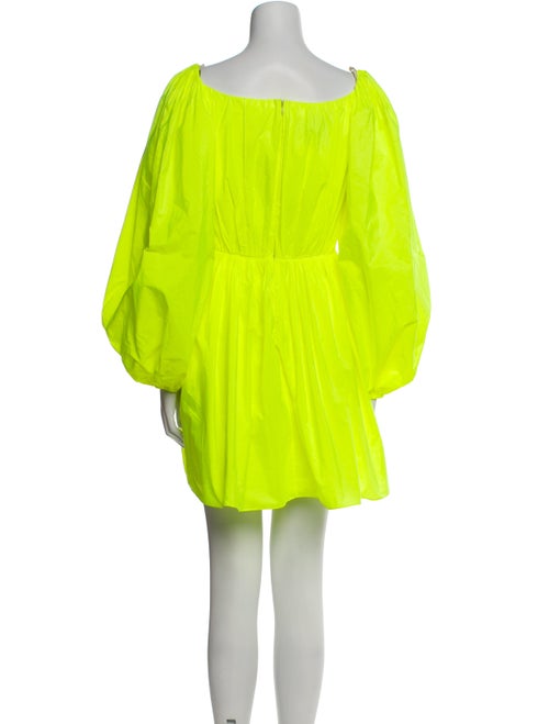 Valentino Bateau Neckline Mini Dress