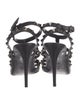 Valentino Rockstud Accents Leather Pumps