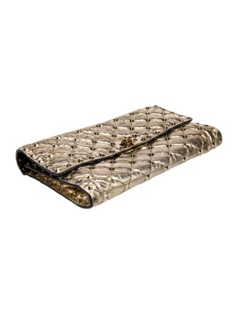 Valentino Leather Clutch