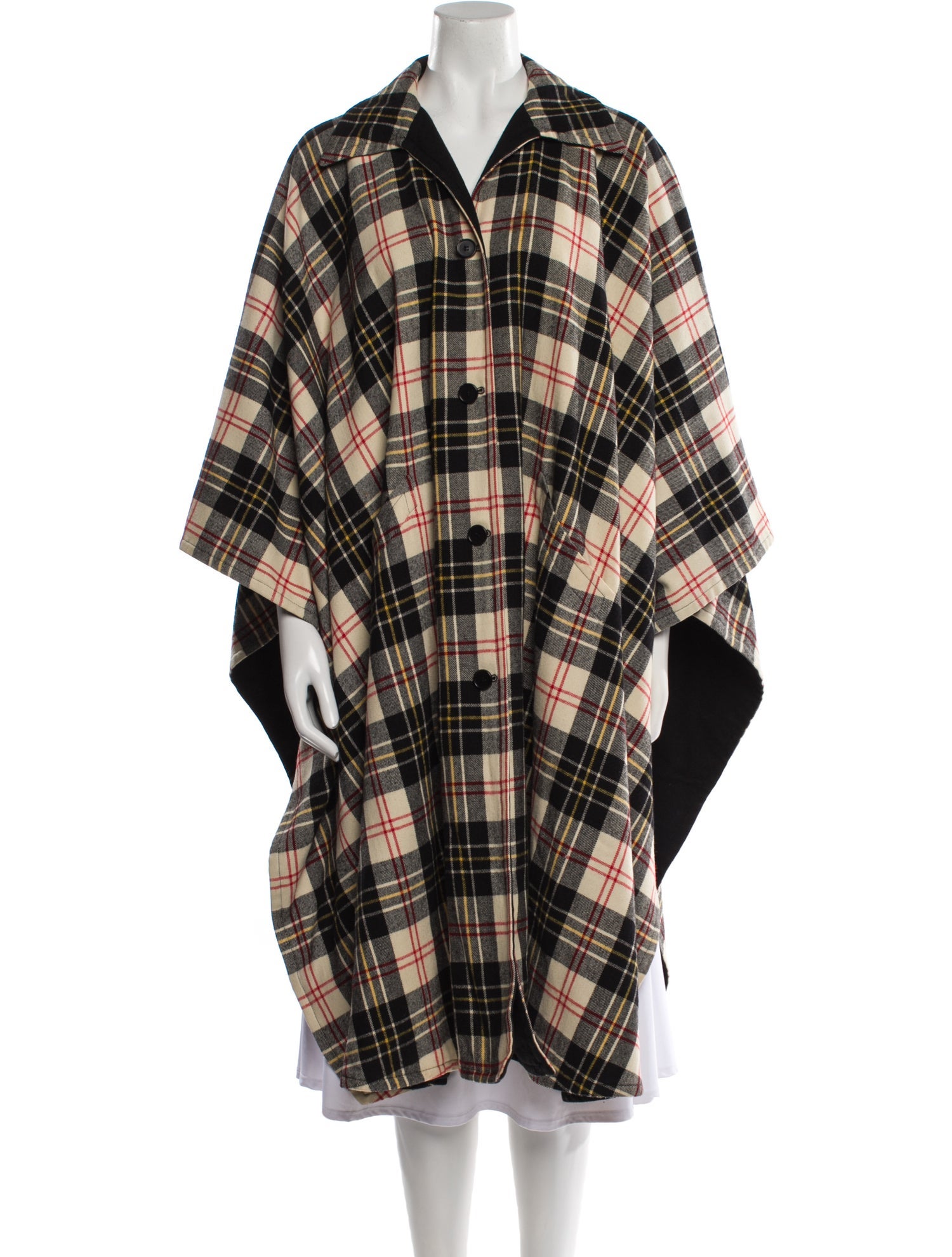 Valentino Vintage Wool Cape