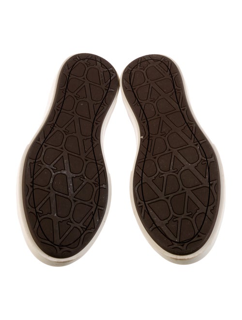 Valentino Canvas Printed Sneakers