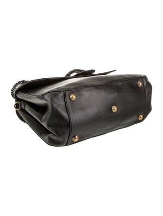 Valentino Leather Top Handle Bag