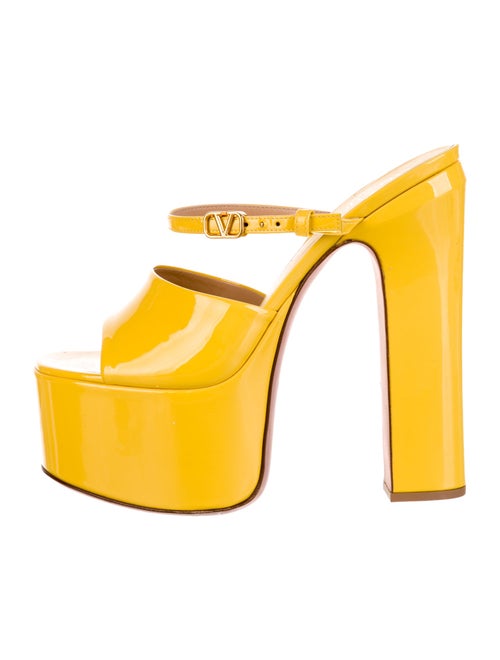 Valentino Patent Leather Sandals